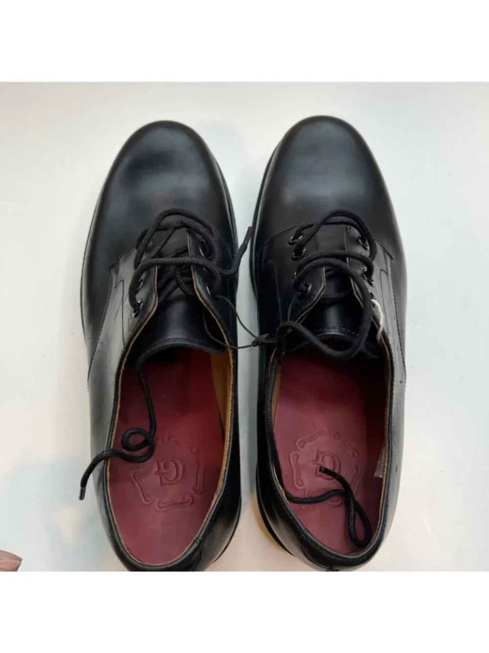 Grenson Lace Up Derby Shoe Mens US 9 UK 8.5 Black Leather NWOB